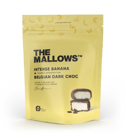 The Mallows Intense Banana/ Belgian Dark Choc.